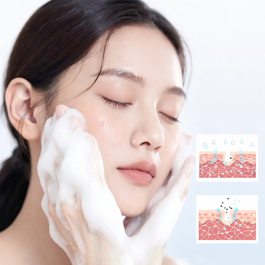 Amino Acid Facial Cleanser for Face